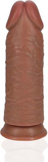 Shots Realistisches Dildo mit Saugnapf Braune 23cm