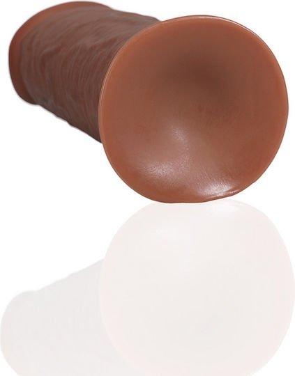 Shots Realistisches Dildo mit Saugnapf Braun 20cm