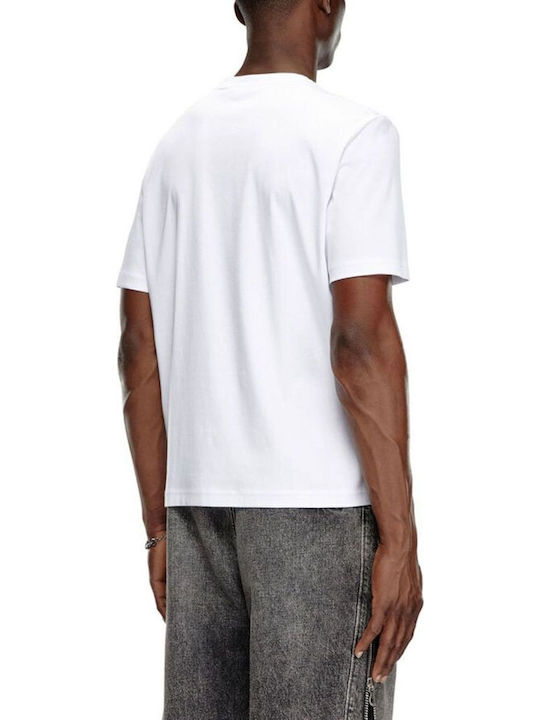 Diesel Tricou Alb