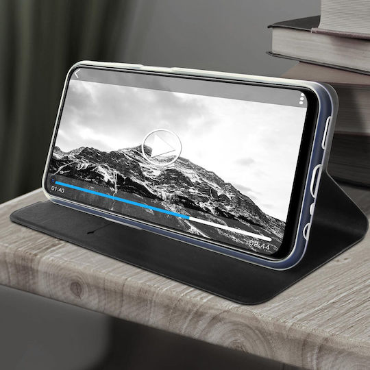 Заден капак Oppo A72/A52 Bigben Soft Touch стойка черен