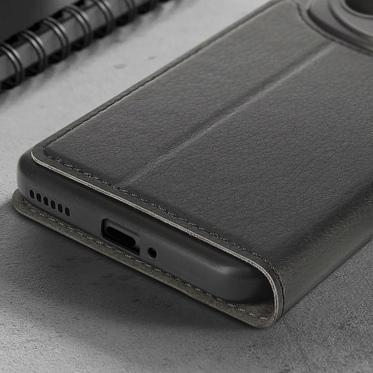 Bigben Folio Case Honor Magic 6 Pro Valve Stand Stand Black
