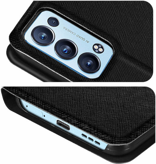 Case Oppo Reno 6 Pro Card Holder Stand Function Bigben Black