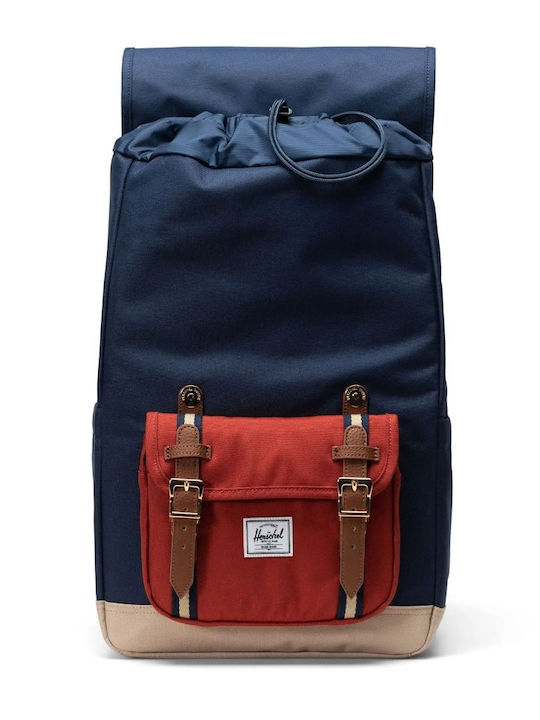 Herschel Little America 21lt Black Iris/Red Ochre/Twill