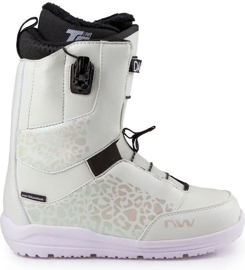Northwave Dahlia SLS Kids Snowboard Boots White/Iridescent