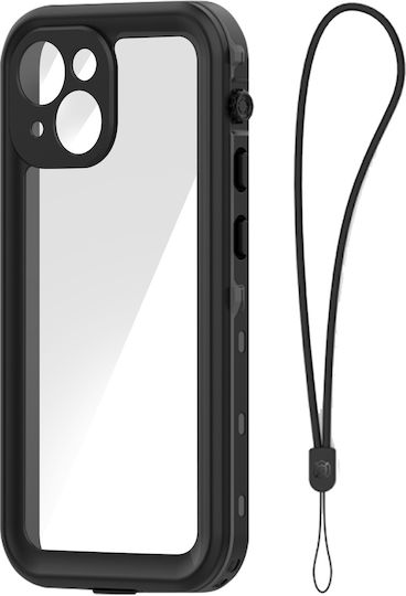 Complete Case for iPhone 13 Mini Waterproof IP68 Redpepper Transparent Contour