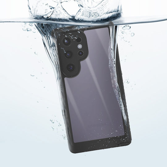 Redpepper Wasserdichte Hülle Galaxy S24 Ultra Komplett Schwarz