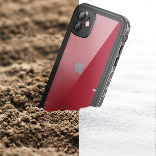 Complete Case Iphone 11 Waterproof Ip68 Redpepper Transparent Contour