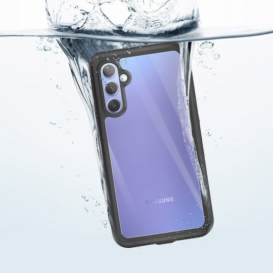 Redpepper IP68 Wasserdichte Hülle Samsung Galaxy A54 5G Vollständiger Schutz Redpepper Transparent Schwarz