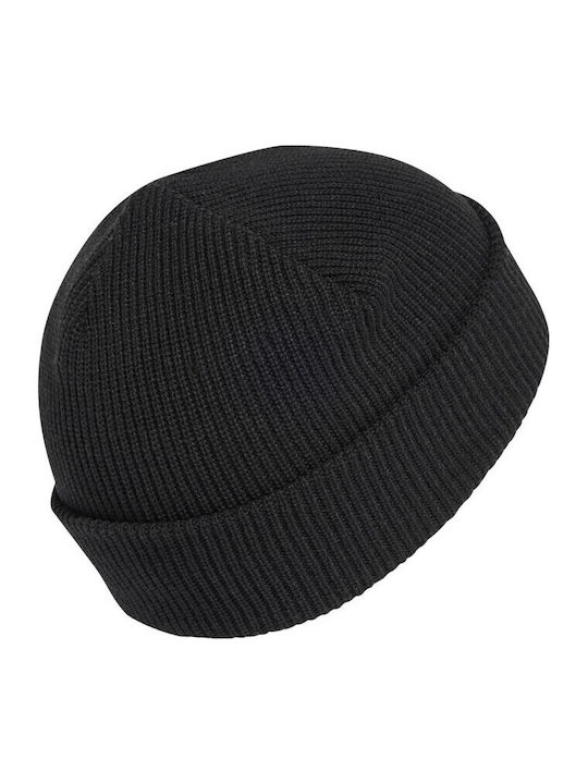 Essentials Beanie Unisex Beanie Knitted in Black color