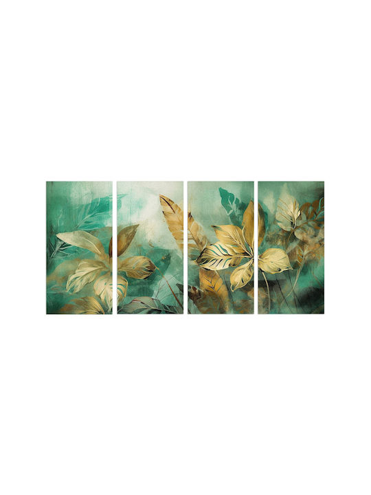 Naklejkomania De patru ori Tablou pe Pânză 60x120cm
