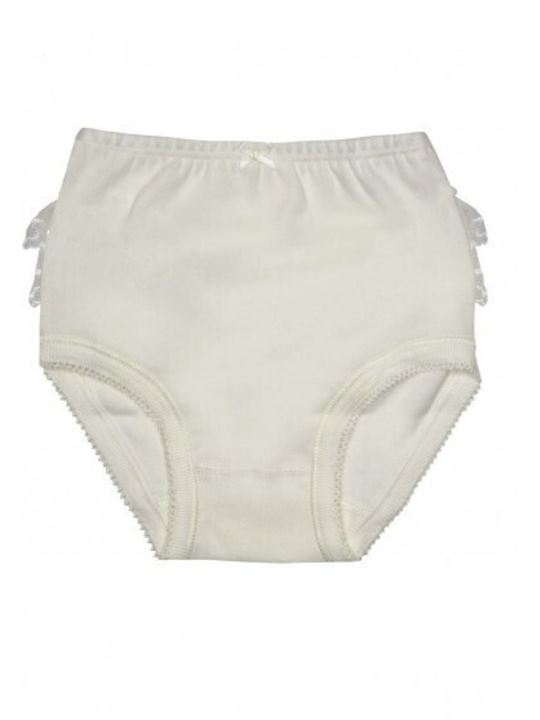 Pretty Baby Kids' Brief Ecru