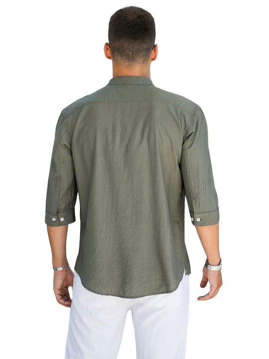 Vittorio Artist Men's Shirt Olive