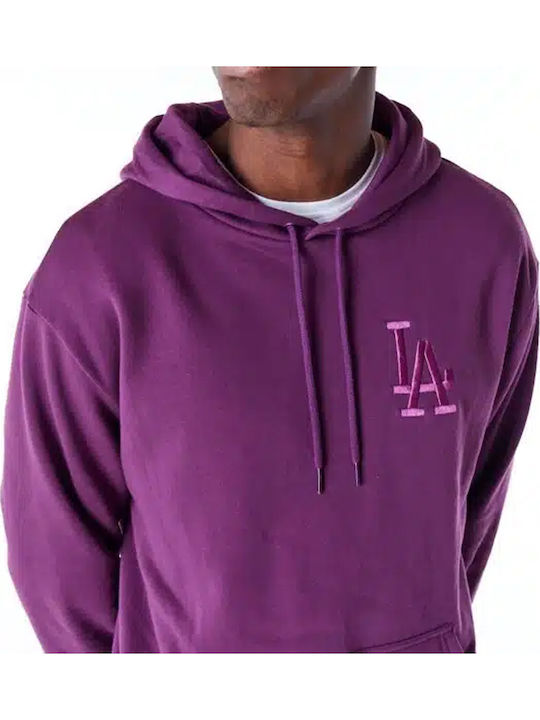 La Dodgers Sweatshirt mit Kapuze Purple