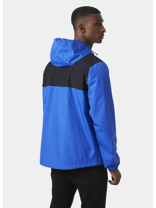 Helly Hansen Ανδρικό Μπουφάν Αδιάβροχο Μπλε