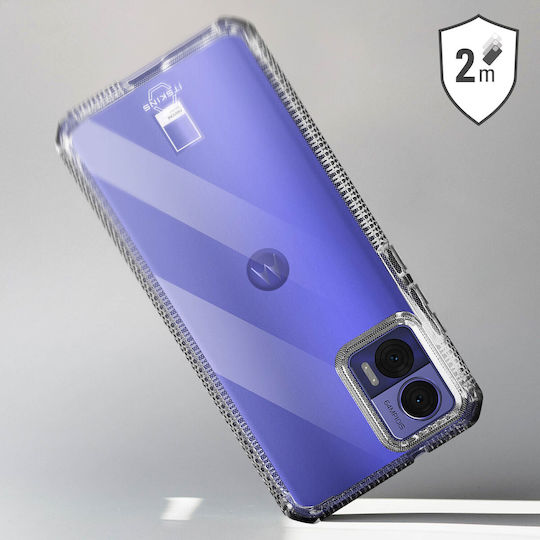 Transparente Verstärkte Hülle 2m Fallschutz Motorola Edge 30 Neo Itskins