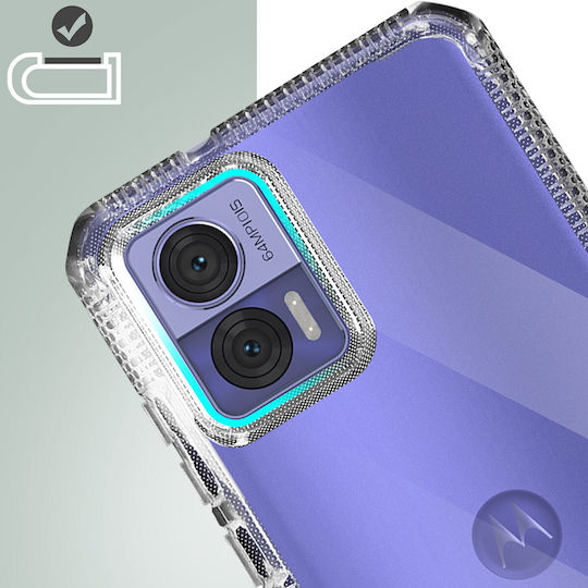 Transparente Verstärkte Hülle 2m Fallschutz Motorola Edge 30 Neo Itskins