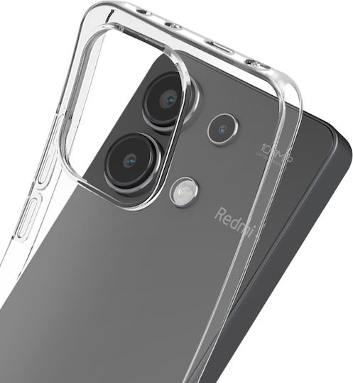 Muvit Soft Recycled Recyclable Case Xiaomi Redmi Note 13 4g Transparent