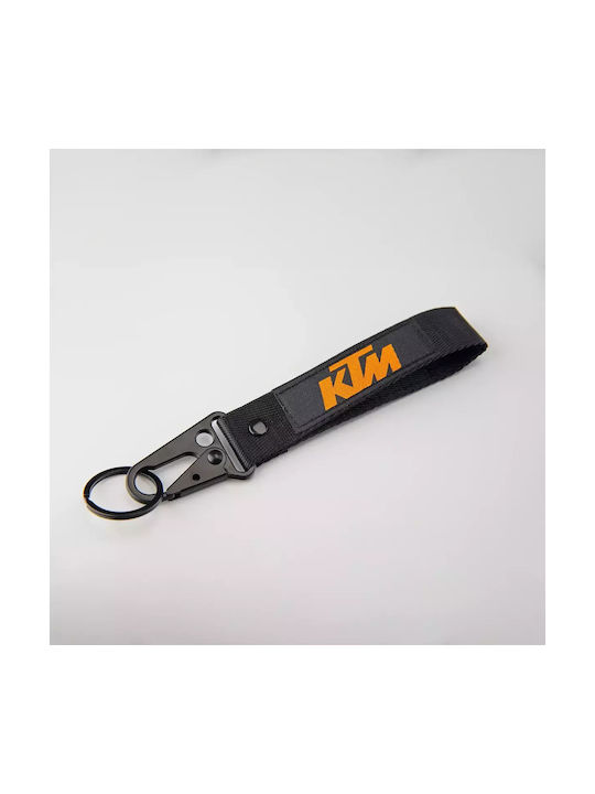 Fabric Keychain KTM Duke Black-Orange