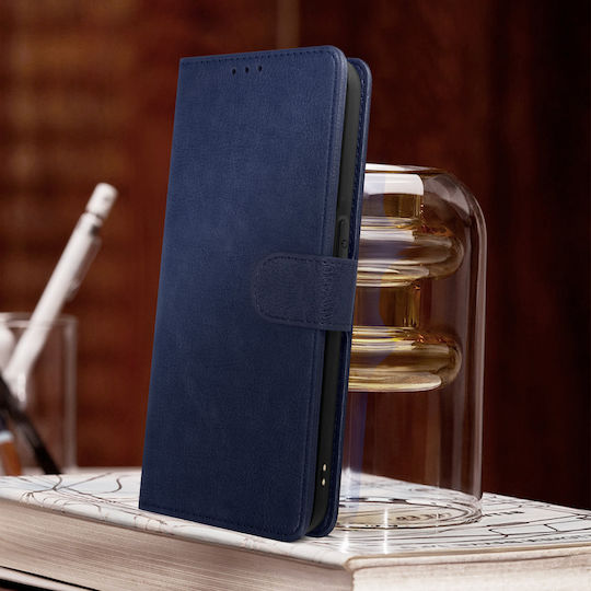 Folio Oppo Reno 8 Lite 5g Wallet Cover Video Stand Feature Navy