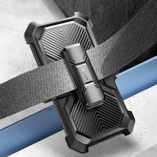 I-blason Case Samsung Galaxy A15 Shockproof Carbon Fibre Black