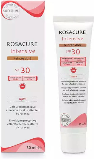 Synchroline Intensive Brown Ενυδατικό Γαλάκτωμα Προσώπου Ημέρας με Χρώμα και SPF30 30ml