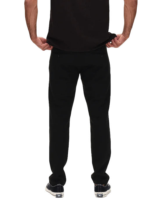 Paul Trousers in Regular Fit Black