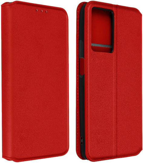 Oppo A77 Case Card-holder Cover Video Stand Red