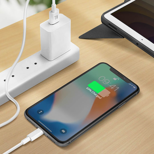 Avizar USB-A zu Lightning Kabel Weiß 1.5m (DATA-VRAK-15M-A2L)