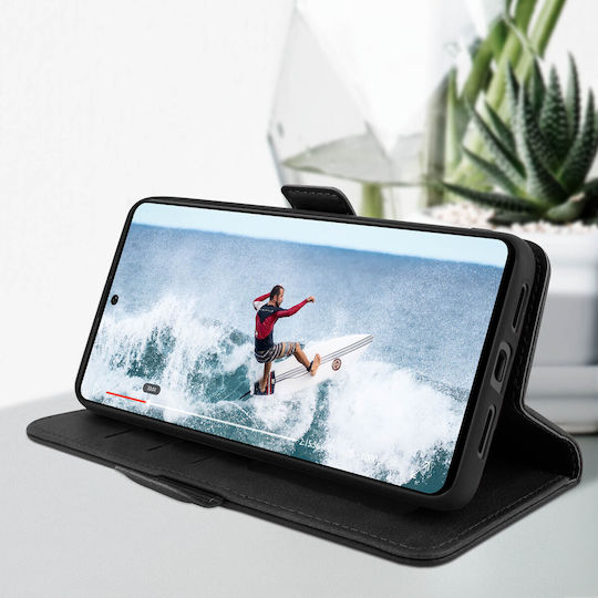Фолио калъф Google Pixel 6 портфейл видео държач магнитна лента син