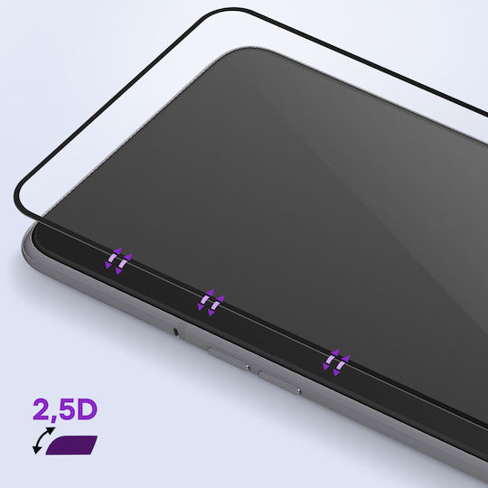 Force Glass 3D Screen Protector Negru (Galaxy A80)