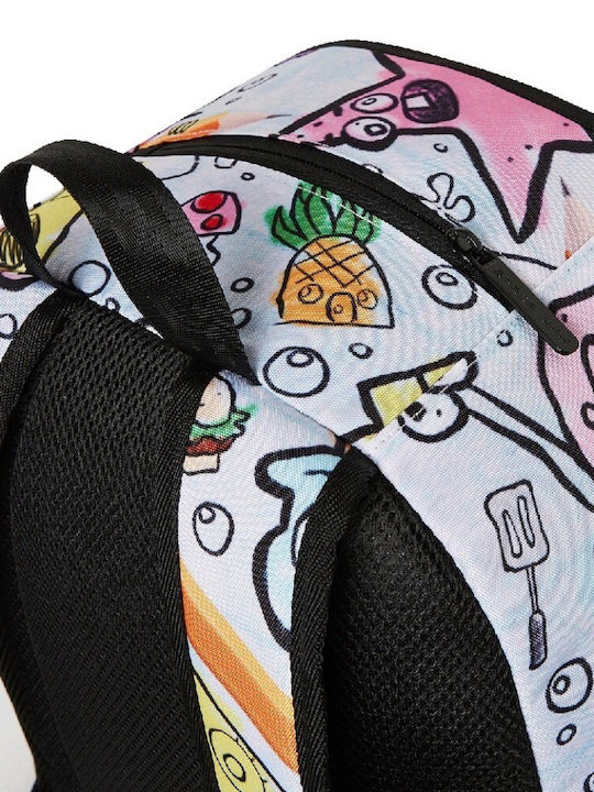 Spongebob Handgezeichneter Charakter Schulrucksack Weltraumschrott