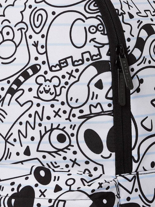 Ghiozdan De Spate Școlaresc Space Junk Drawn Out Backpack