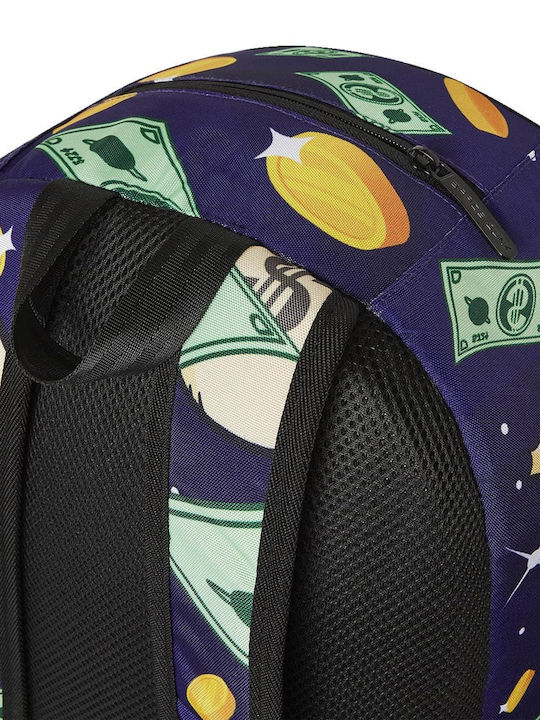 Space Junk Space Money Coins School Backpack