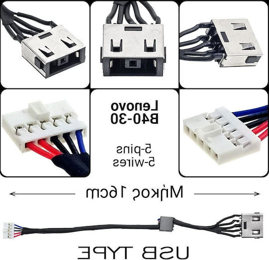 Lenovo Power Socket with Cable for Lenovo