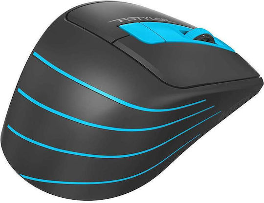 A4Tech A4T-FG30BL Mouse Wireless Gri / Albastru
