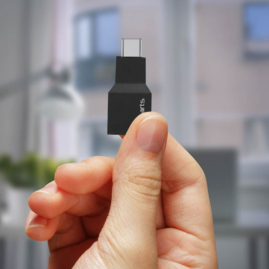 4Smarts Μετατροπέας USB-C male σε HDMI female Γκρι 1τμχ 30020