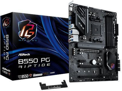 ASRock B550 Phantom Gaming Riptide Motherboard ATX με AMD AM4 Socket 90-MXBGH0-A0UAYZ