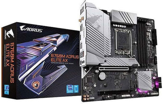 B760M DS3H AX DDR4 rev. 1.x Wi-Fi Motherboard Micro ATX with Intel 1700 Socket