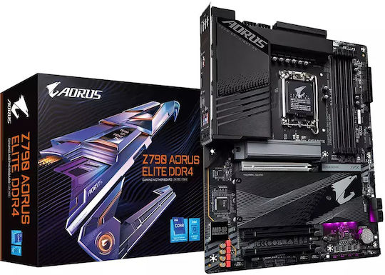 Gigabyte Z790 Aorus Elite AX ICE Wi-Fi Motherboard ATX με Intel 1700 Socket