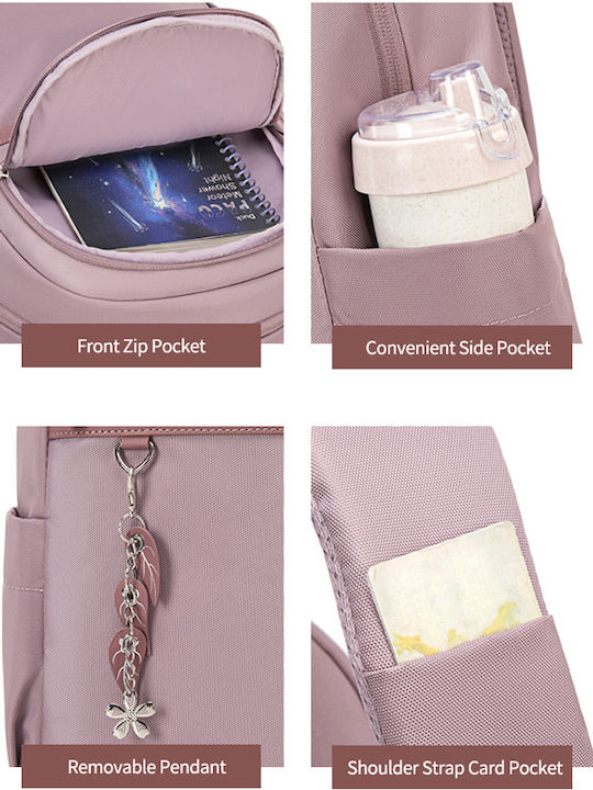 Chantria Tasche Rucksack für Laptop 14" in Khaki Farbe CB00648-KH