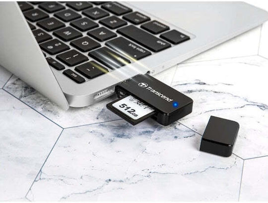 Transcend RDF5 Card Reader USB 3.0 για SD/microSD