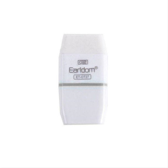 Earldom Card Reader USB 2.0 για microSD Λευκό