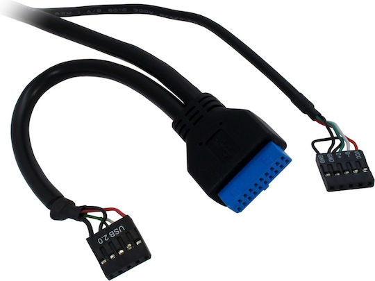 Inter-Tech CI-01 Εσωτερικό Card Reader USB 2.0 / USB 3.0 για SD/microSD/MemoryStick/xD