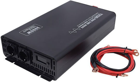 Amarad YK-3000L-12 Καθαρού Ημιτόνου Inverter Ισχύος 3000W με Τάση Εισόδου 12V (Μονοφασικό)