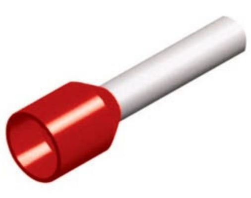 Μύτη Wire Ferrule Terminal 35mm² Red 10pcs