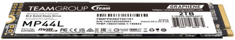 TeamGroup MP44L SSD 2TB Тип M.2 С Връзка PCI Express 4.0 И SSD Солидни Дъски TM8FPK002T0C101