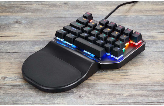 Motospeed K27 Gaming KeyPad με Outemu Blue διακόπτες και RGB φωτισμό (Αγγλικό US)