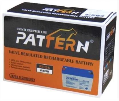 Pattern Battery PT12-6 Μπαταρία UPS με Χωρητικότητα 12Ah και Τάση 6V 1τμχ