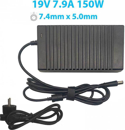 HP Ac Adapter Laptop Charger 150W 19.5V 7.7A for HP with Detachable Power Cord
