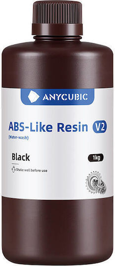 Anycubic Abs Like Resin V2 ABS 3D Printer Filament 1.75mm Black 1kg